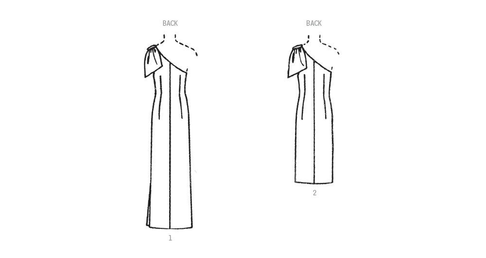 Simplicity Sewing Pattern 1960s Misses' Dress in Two Lengths (PDF) 7 Simplicity Sewing Pattern 1960s Misses' Dress in Two Lengths (PDF)