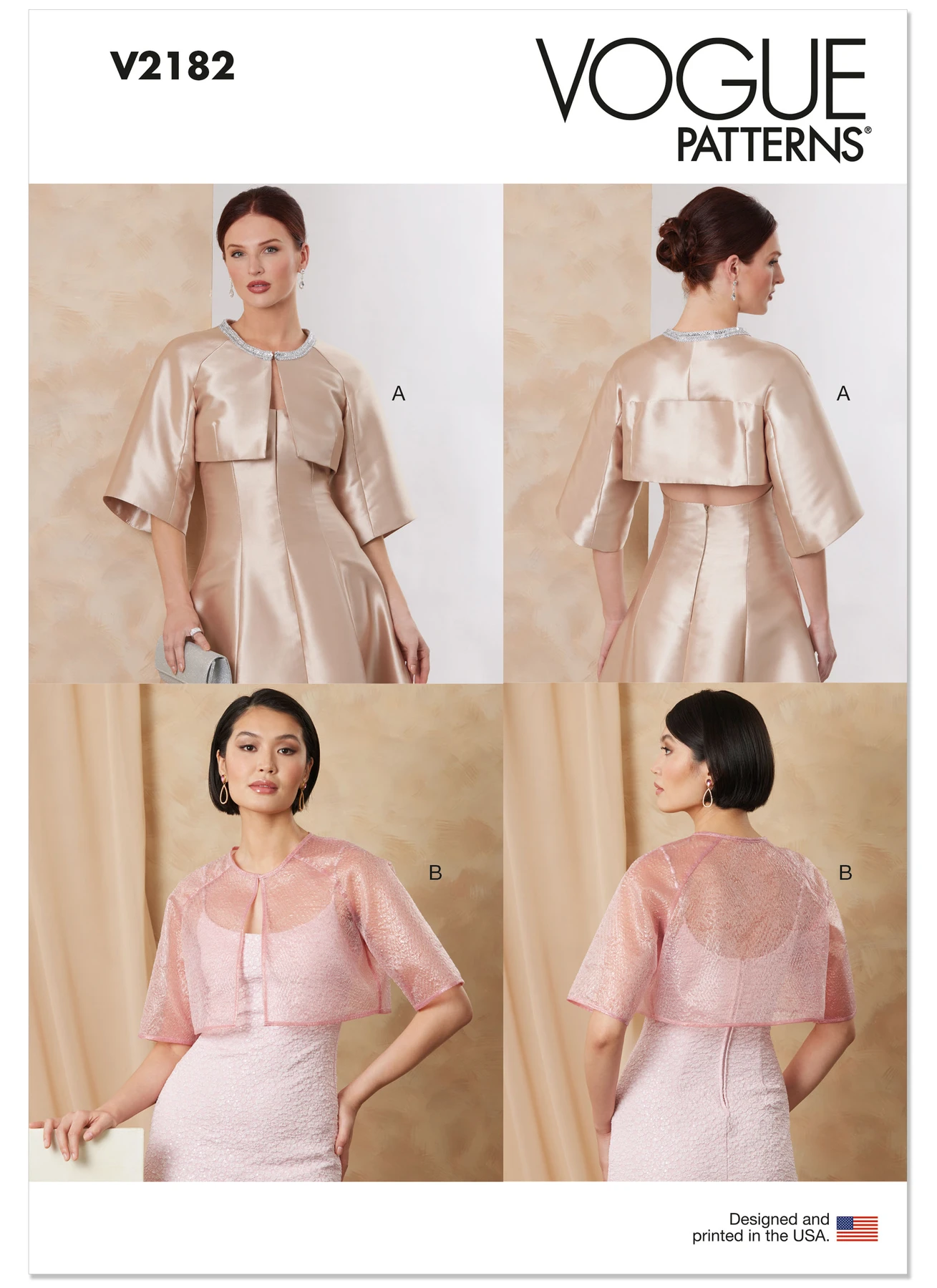 Vogue Patterns Misses' Bolero Jackets 1 Vogue Patterns Misses' Bolero Jackets