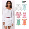 New Look Sewing Pattern Misses' Tops 19 New Look Sewing Pattern Misses' Tops