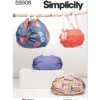 Simplicity Sewing Pattern Bag in Four Sizes 15 Simplicity Sewing Pattern Bag in Four Sizes