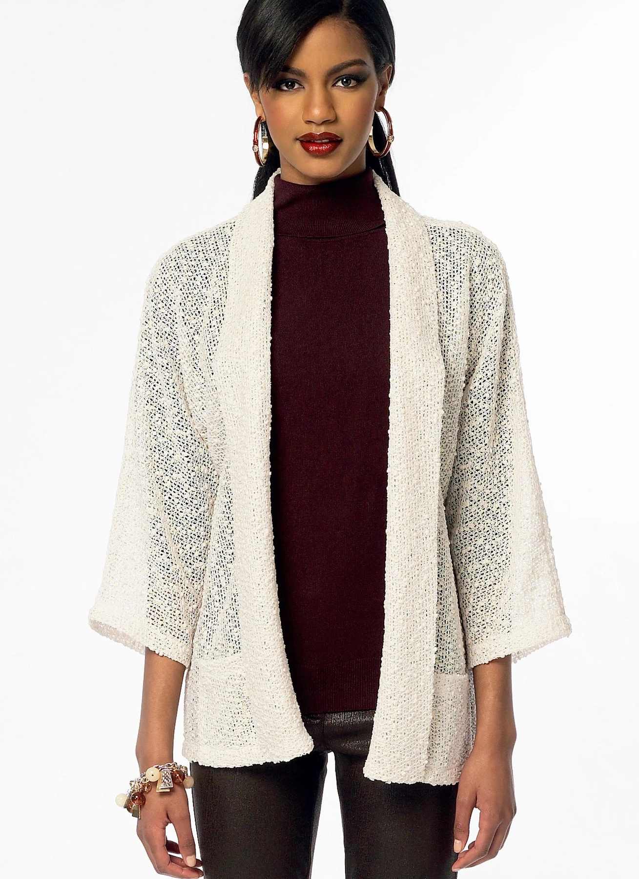 McCall's Sewing Pattern Misses'/Women's Hooded or Shawl Collar Cardigans (PDF) 2 McCall's Sewing Pattern Misses'/Women's Hooded or Shawl Collar Cardigans (PDF)