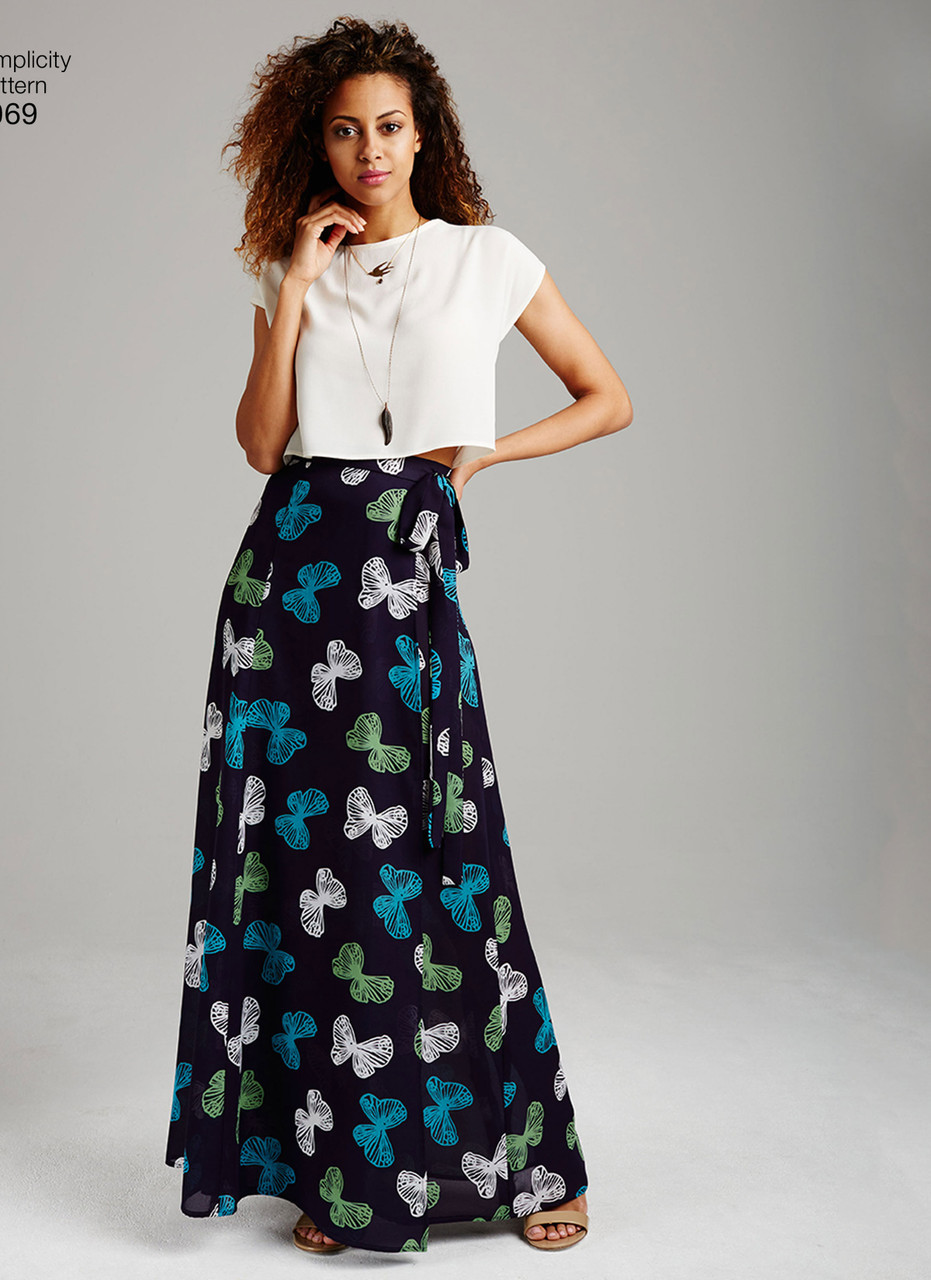 Simplicity Sewing Pattern Misses' Wide-Leg Pants or Shorts & Skirts in 2 Lengths (PDF) 2 Simplicity Sewing Pattern Misses' Wide-Leg Pants or Shorts & Skirts in 2 Lengths (PDF)