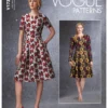 Vogue Patterns Misses' Fit-And-Flare Dresses with Waistband and Pockets 19 Vogue Patterns Misses' Fit-And-Flare Dresses with Waistband and Pockets