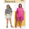 Butterick Sewing Pattern Women's Shirts and Shorts (PDF)