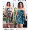 Simplicity Sewing Pattern Misses' Strapless Jumpsuit and Mini Dress