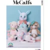 McCall's Sewing Pattern Plush Animals by Carla Reiss