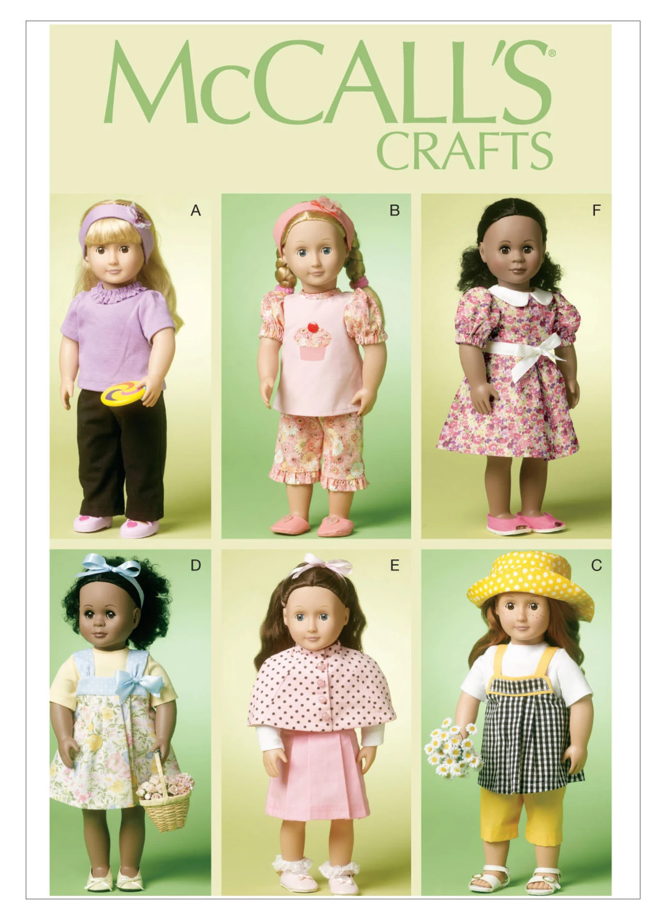 McCall's Sewing Pattern Casual Outfits for 18" Doll (PDF) 1 McCall's Sewing Pattern Casual Outfits for 18" Doll (PDF)