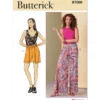 Butterick Sewing Pattern Misses' Shorts and Pants 14 Butterick Sewing Pattern Misses' Shorts and Pants