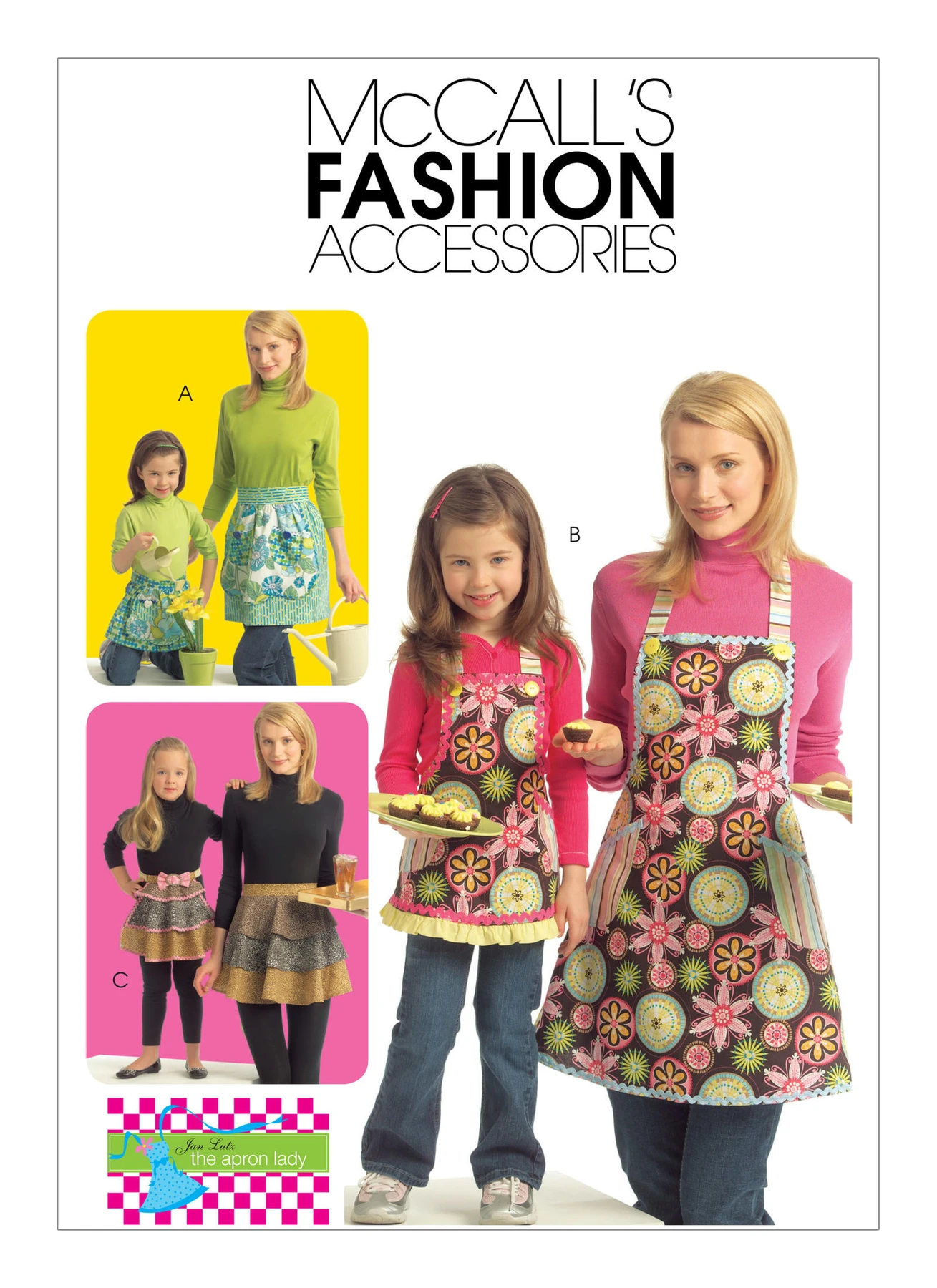 McCall's Sewing Pattern Misses'/Children's/Girls' Full and Half Aprons (PDF) 1 McCall's Sewing Pattern Misses'/Children's/Girls' Full and Half Aprons (PDF)
