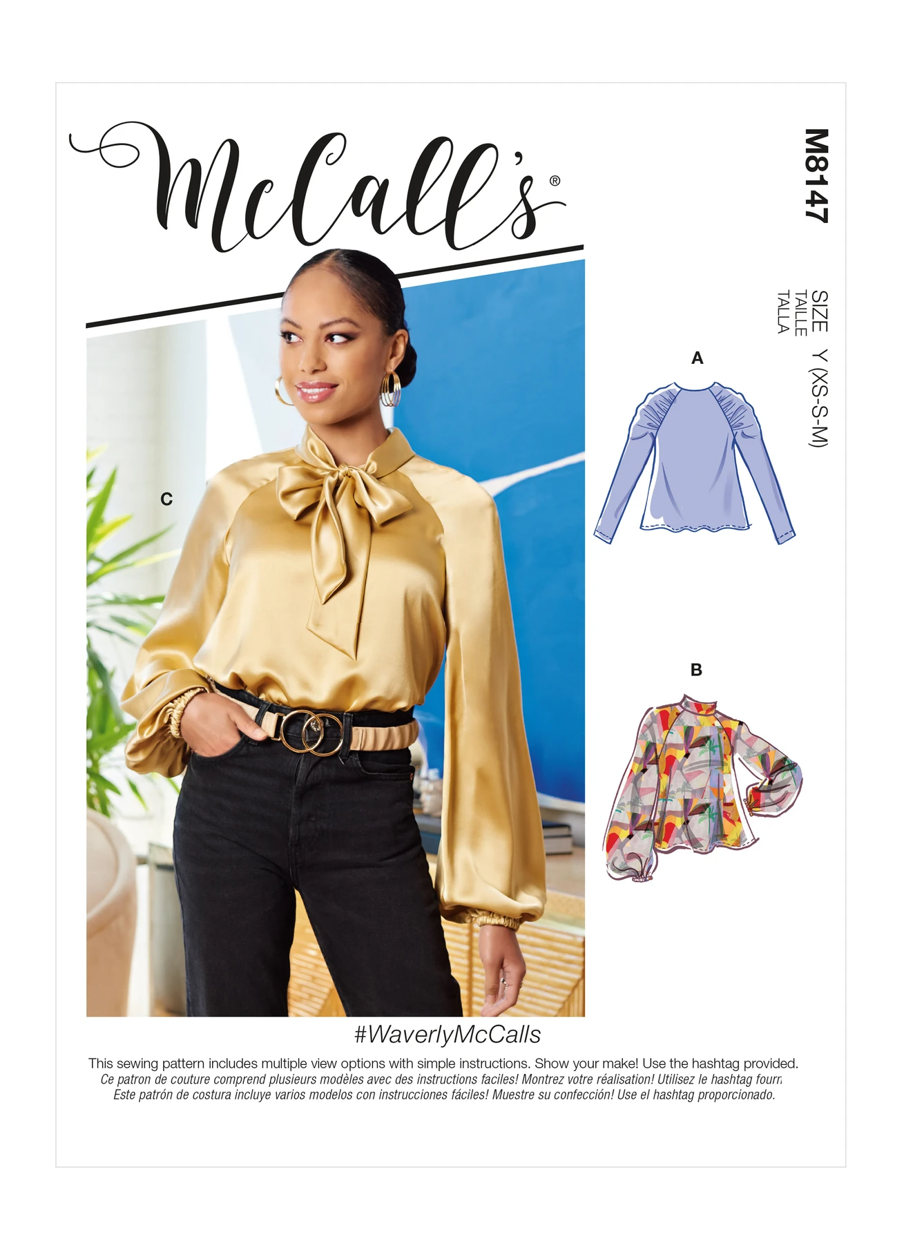 McCall's Sewing Pattern Misses' Tops (PDF) 100 McCall's Sewing Pattern Misses' Tops (PDF)