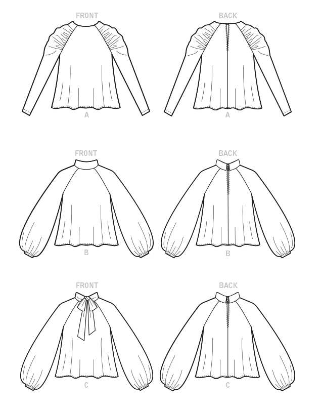 McCall's Sewing Pattern Misses' Tops (PDF) 106 McCall's Sewing Pattern Misses' Tops (PDF)
