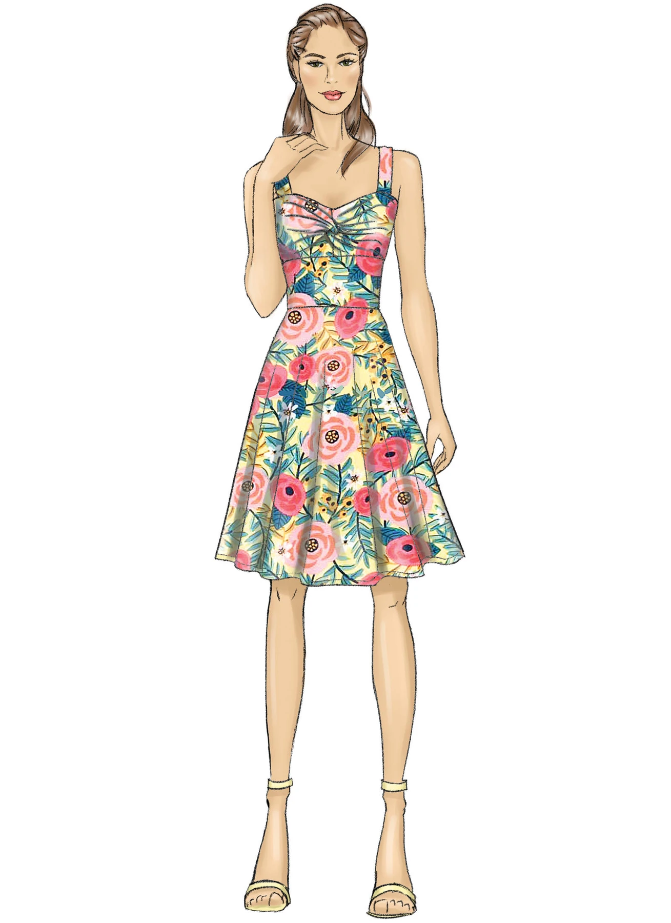 Butterick Sewing Pattern Misses' Dress (PDF) 3 Butterick Sewing Pattern Misses' Dress (PDF)