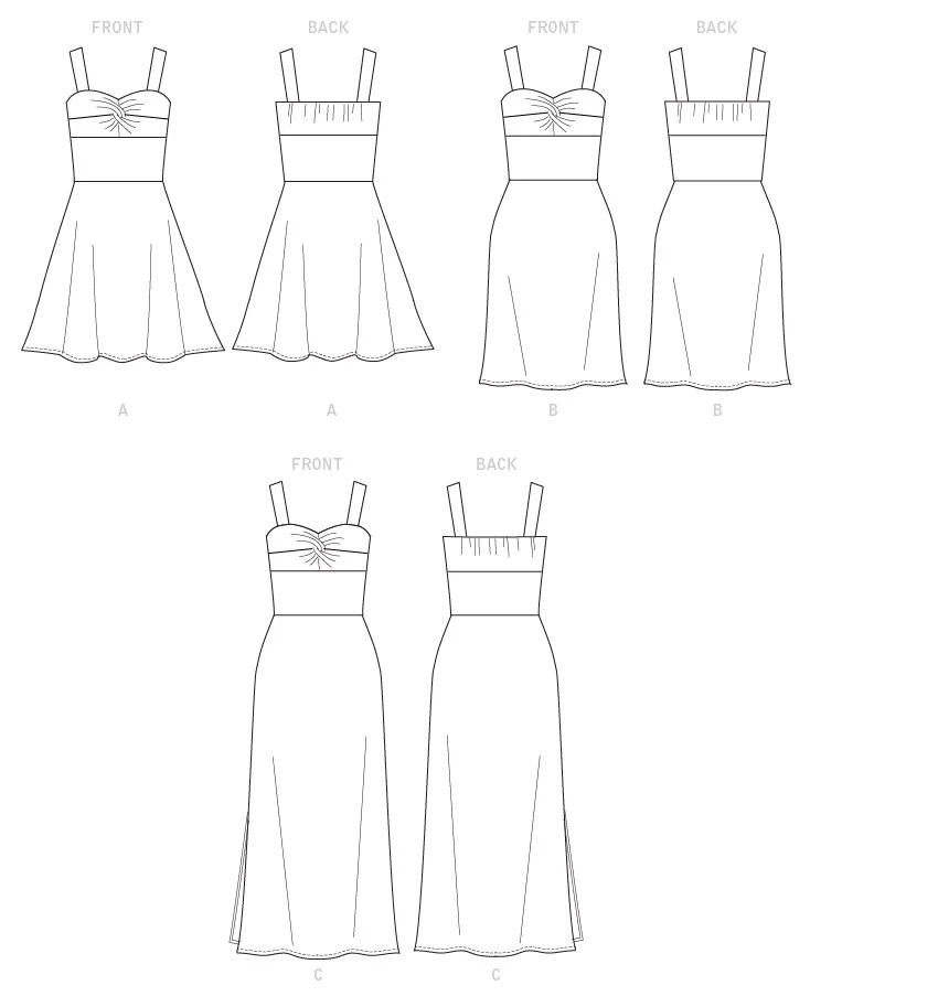 Butterick Sewing Pattern Misses' Dress (PDF) 7 Butterick Sewing Pattern Misses' Dress (PDF)