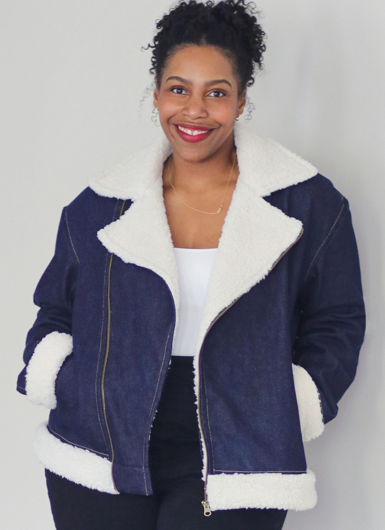 Know Me Sewing Pattern Unisex Motorcycle Jacket by Brittany J. Jones (PDF) 2 Know Me Sewing Pattern Unisex Motorcycle Jacket by Brittany J. Jones (PDF)