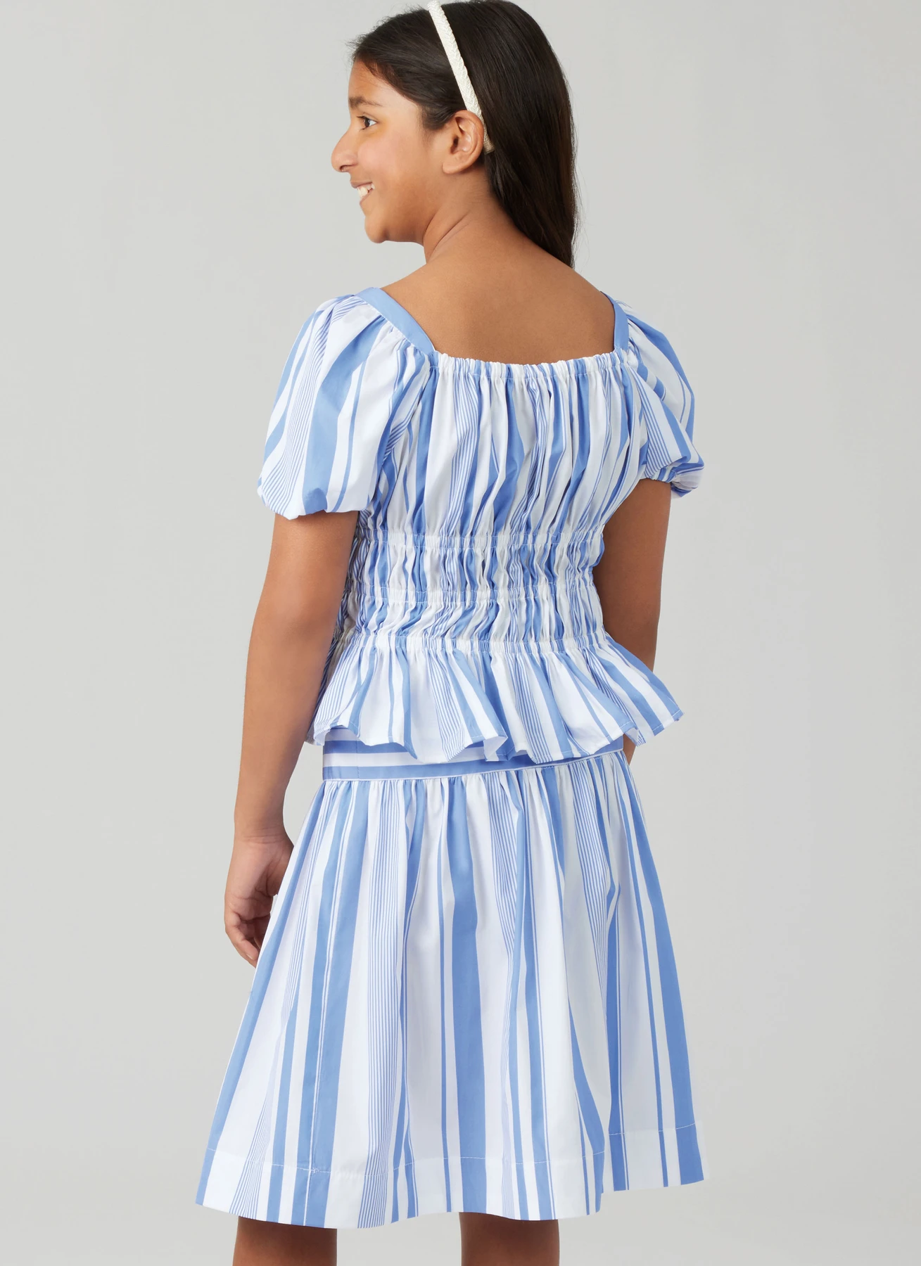 McCall's Sewing Pattern Girls' Ruched Dress, Top and Skirt (PDF) 7 McCall's Sewing Pattern Girls' Ruched Dress, Top and Skirt (PDF)
