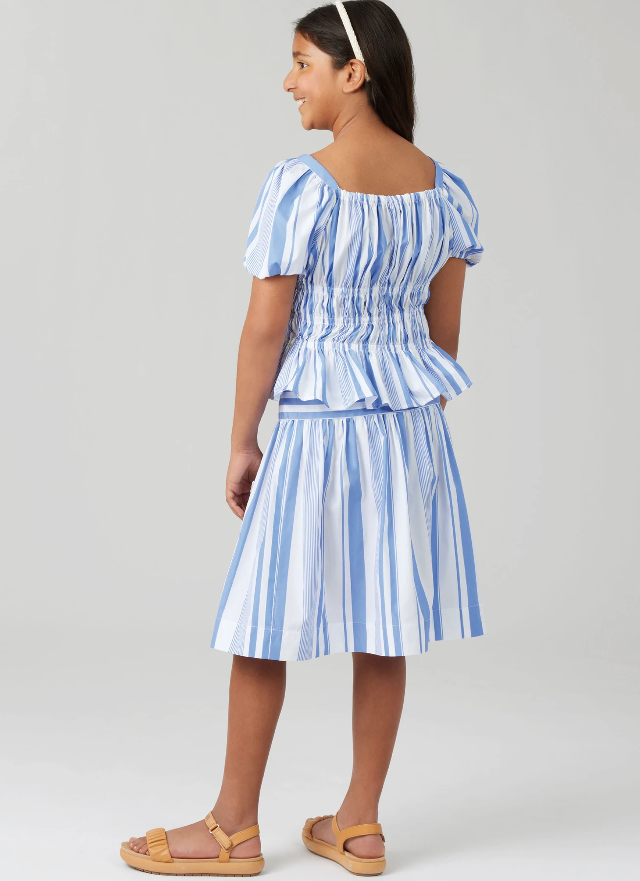 McCall's Sewing Pattern Girls' Ruched Dress, Top and Skirt (PDF) 8 McCall's Sewing Pattern Girls' Ruched Dress, Top and Skirt (PDF)