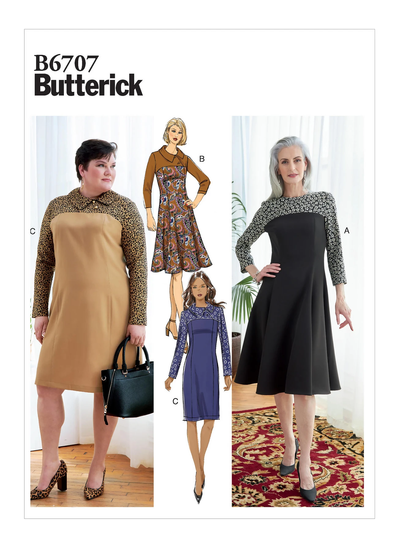 Butterick Sewing Pattern Misses'/Women's Dress 1 Butterick Sewing Pattern Misses'/Women's Dress