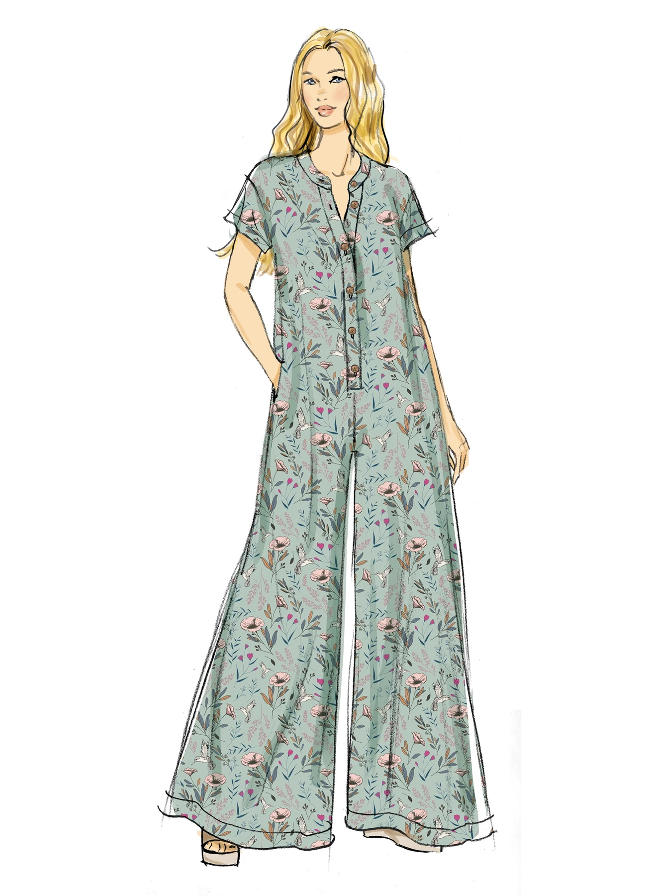 Butterick Sewing Pattern Misses' and Women's Knit Jumpsuits (PDF) 4 Butterick Sewing Pattern Misses' and Women's Knit Jumpsuits (PDF)