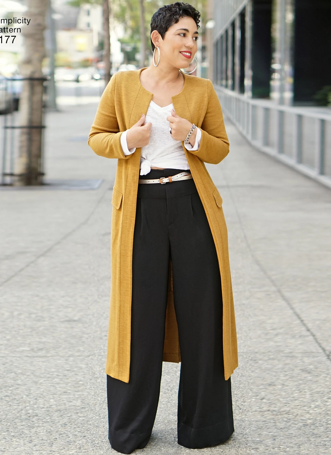Simplicity Sewing Pattern Mimi G Style Pants, Coat or Vest, and Knit Top for Miss and Plus Sizes 4 Simplicity Sewing Pattern Mimi G Style Pants, Coat or Vest, and Knit Top for Miss and Plus Sizes