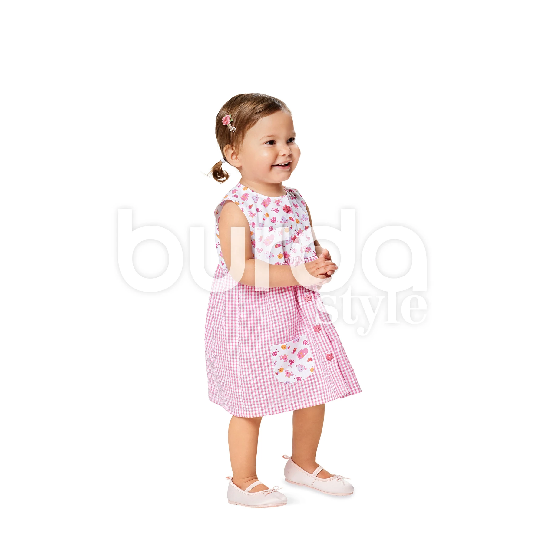 Burda Style Sewing Pattern Baby Collar Dress and Panties 2 Burda Style Sewing Pattern Baby Collar Dress and Panties