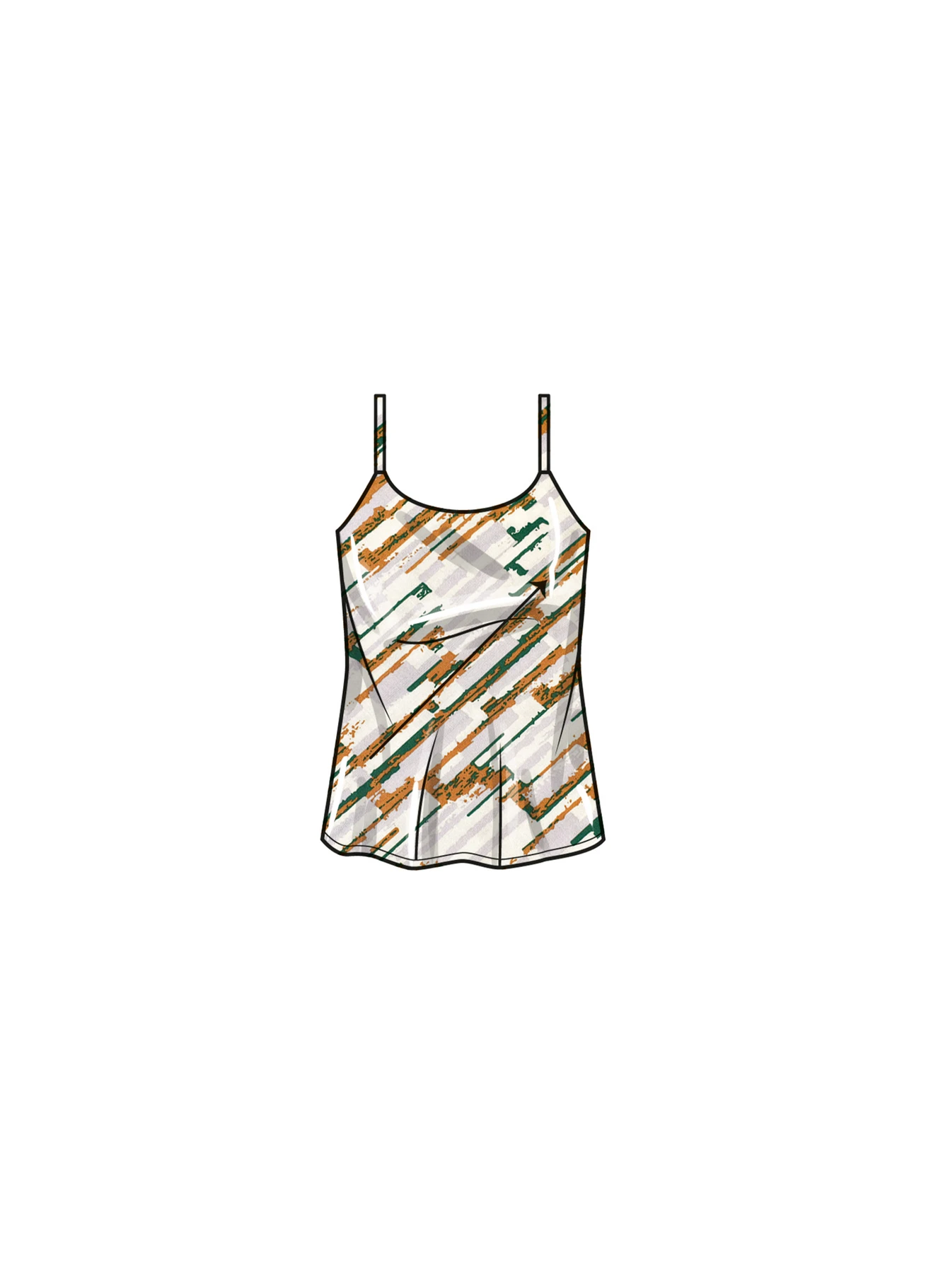 Simplicity Sewing Pattern Misses' Pants in Two Lengths, Camisole and Cardigan (PDF) 5 Simplicity Sewing Pattern Misses' Pants in Two Lengths, Camisole and Cardigan (PDF)