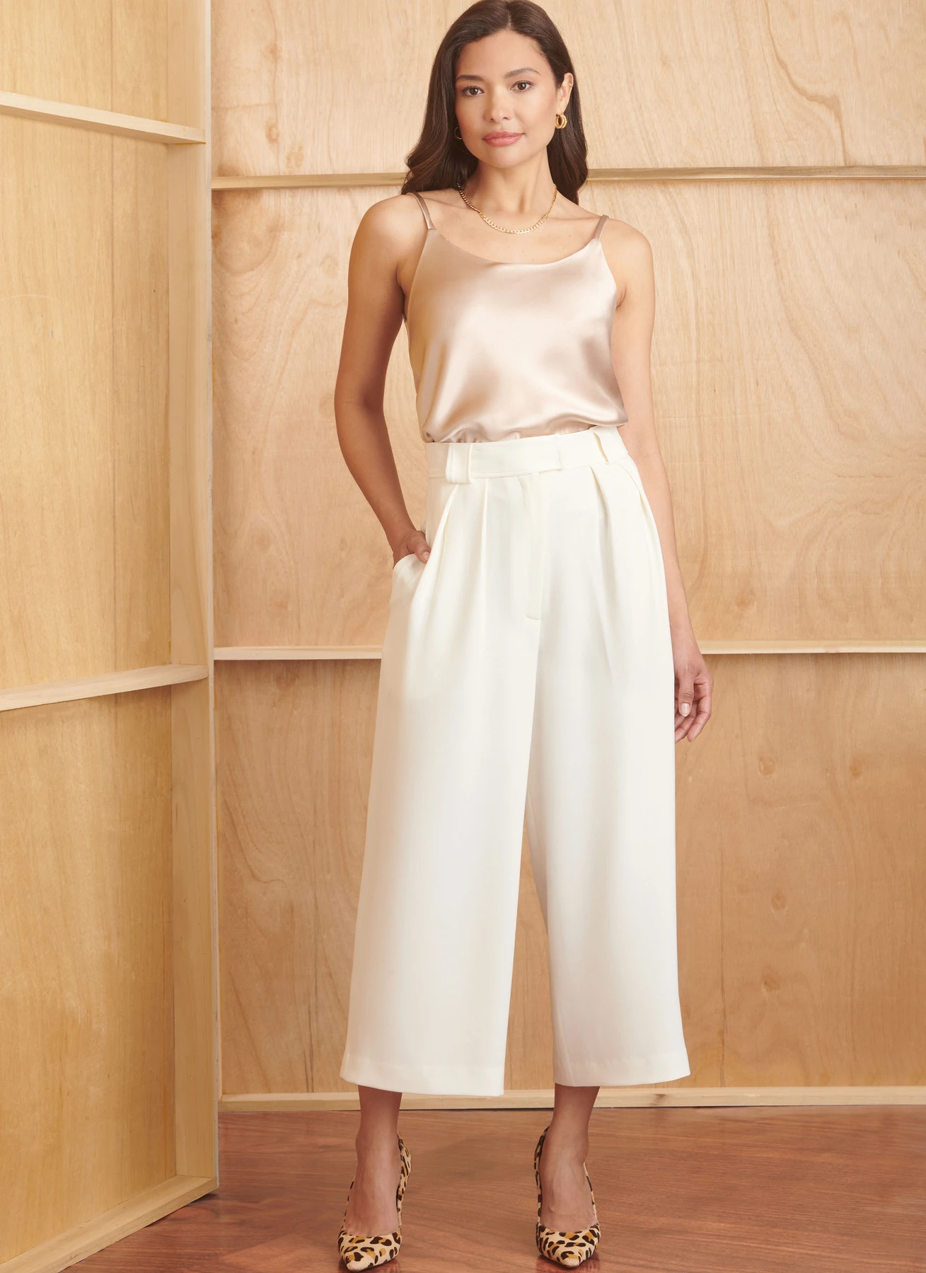 Simplicity Sewing Pattern Misses' Pants in Two Lengths, Camisole and Cardigan (PDF) 7 Simplicity Sewing Pattern Misses' Pants in Two Lengths, Camisole and Cardigan (PDF)