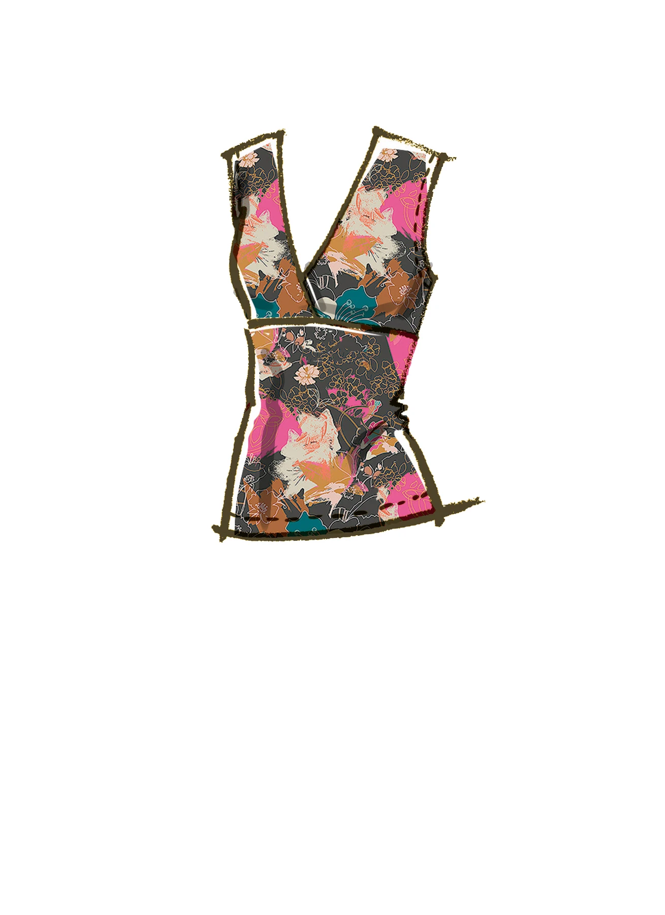 McCall's Sewing Pattern Misses' Top (PDF) 4 McCall's Sewing Pattern Misses' Top (PDF)