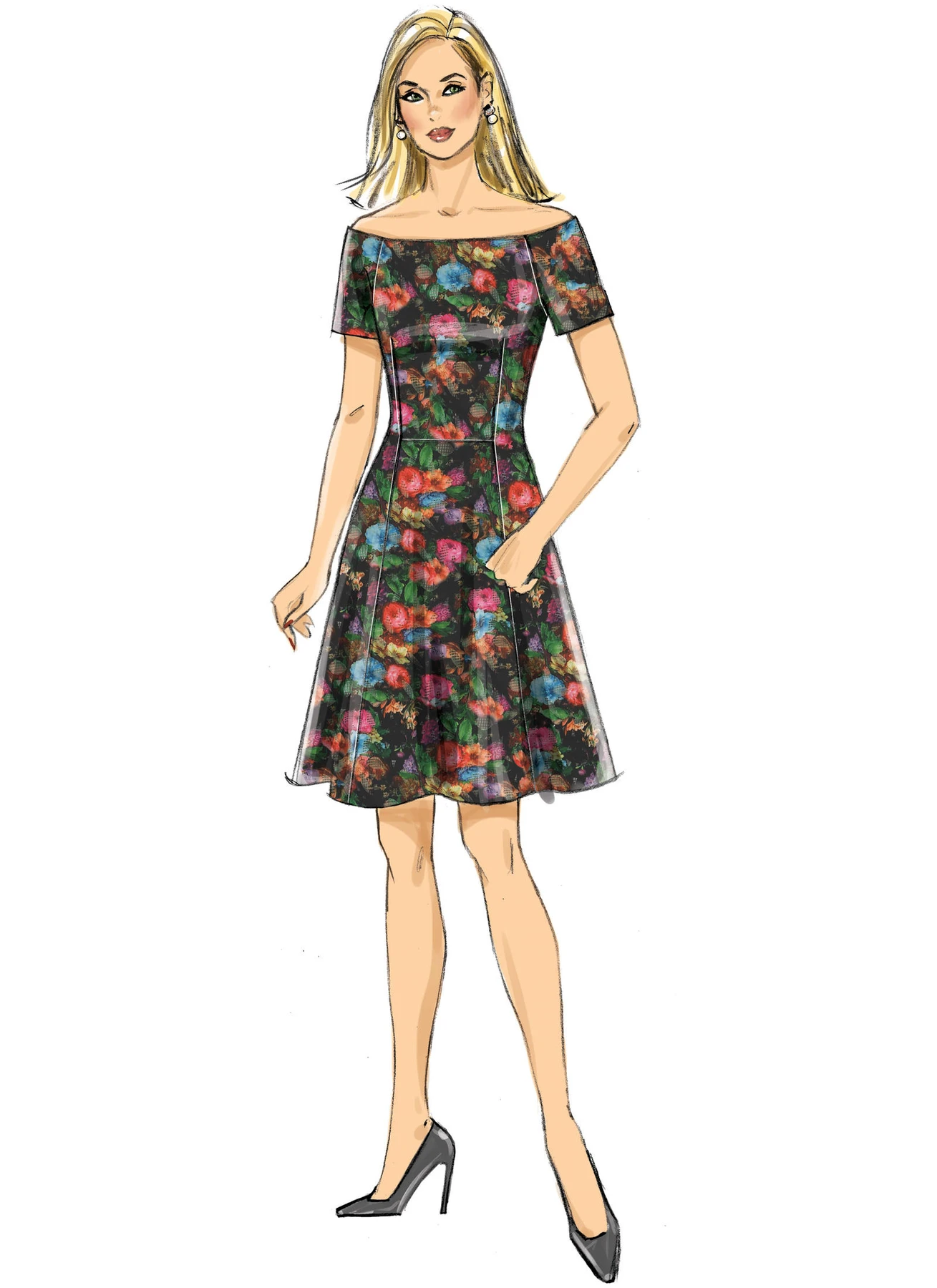 Butterick Sewing Pattern Misses' Dress 4 Butterick Sewing Pattern Misses' Dress