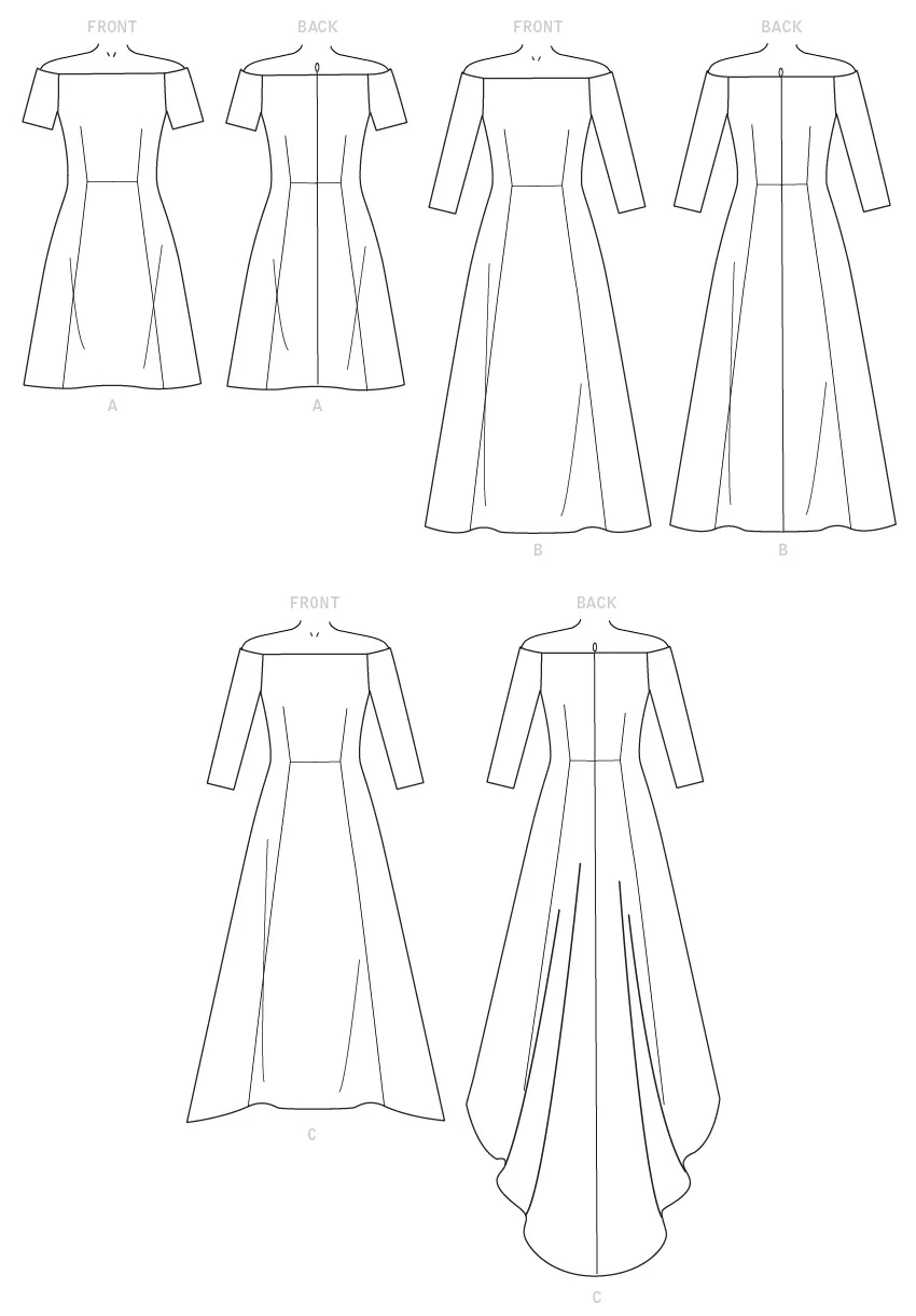 Butterick Sewing Pattern Misses' Dress 7 Butterick Sewing Pattern Misses' Dress