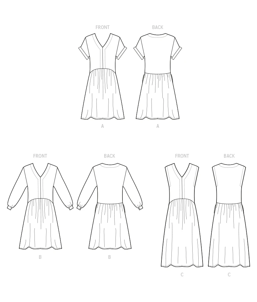 McCall's Sewing Pattern Misses' Dresses 6 McCall's Sewing Pattern Misses' Dresses