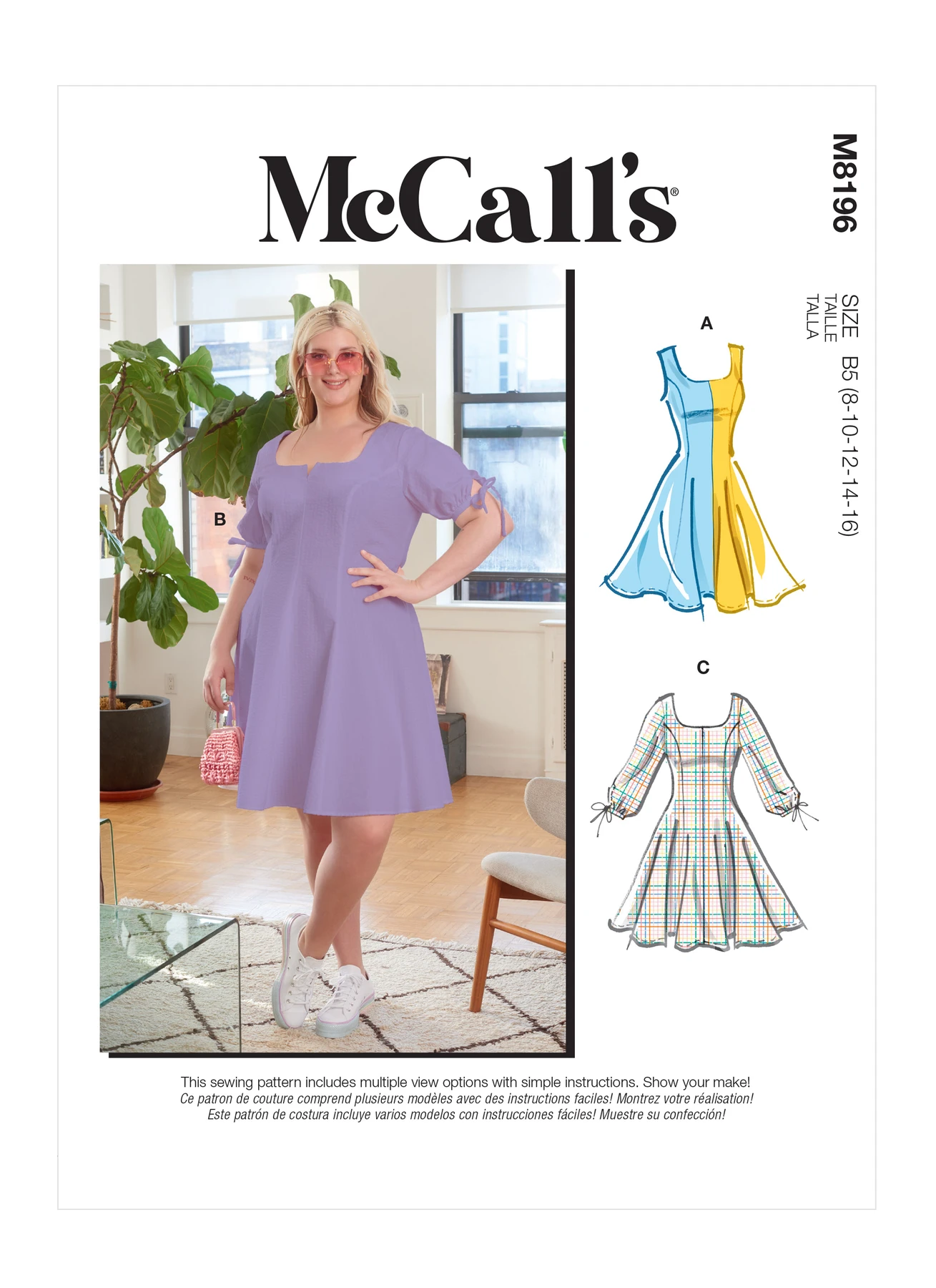 McCall's Sewing Pattern Misses' & Women's Dresses (PDF) 1 McCall's Sewing Pattern Misses' & Women's Dresses (PDF)