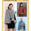 Butterick Sewing Pattern Misses' Cape