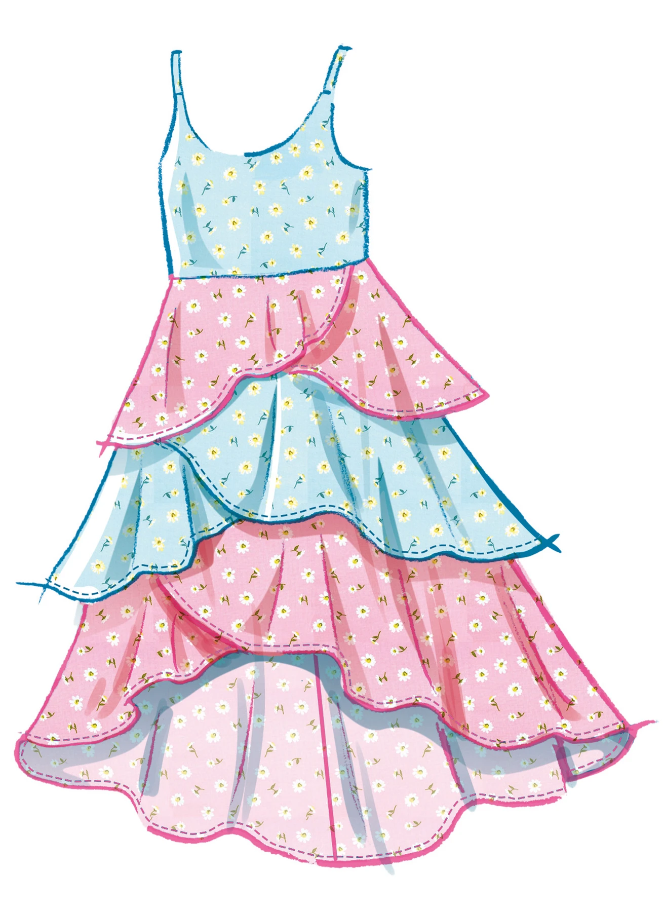 McCall's Sewing Pattern Children's and Girls' Dresses and Headband (PDF) 4 McCall's Sewing Pattern Children's and Girls' Dresses and Headband (PDF)