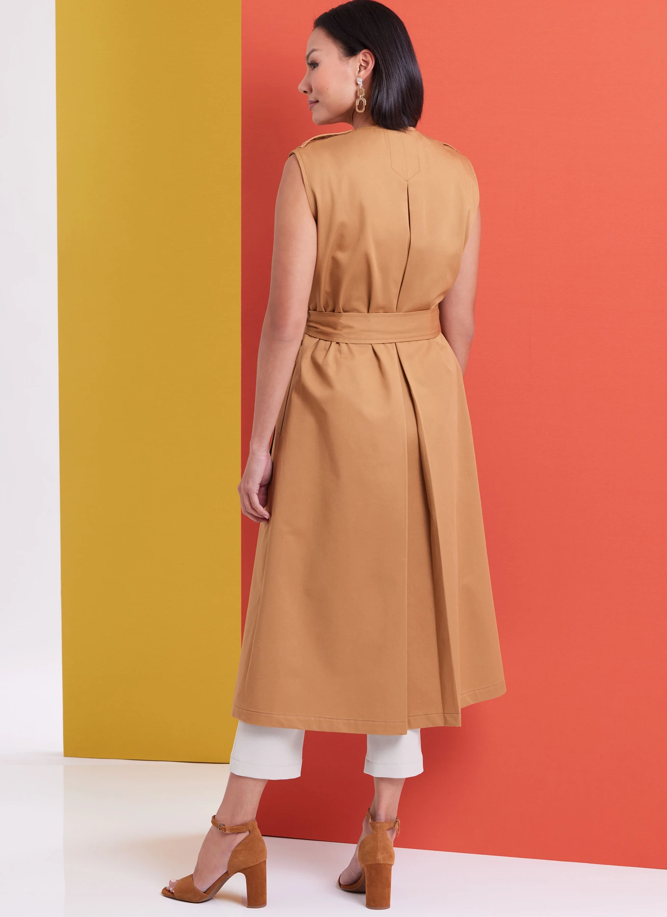 Butterick Sewing Pattern Misses' Jacket and Vest with Belt, Top, Dress and Pant 9 Butterick Sewing Pattern Misses' Jacket and Vest with Belt, Top, Dress and Pant