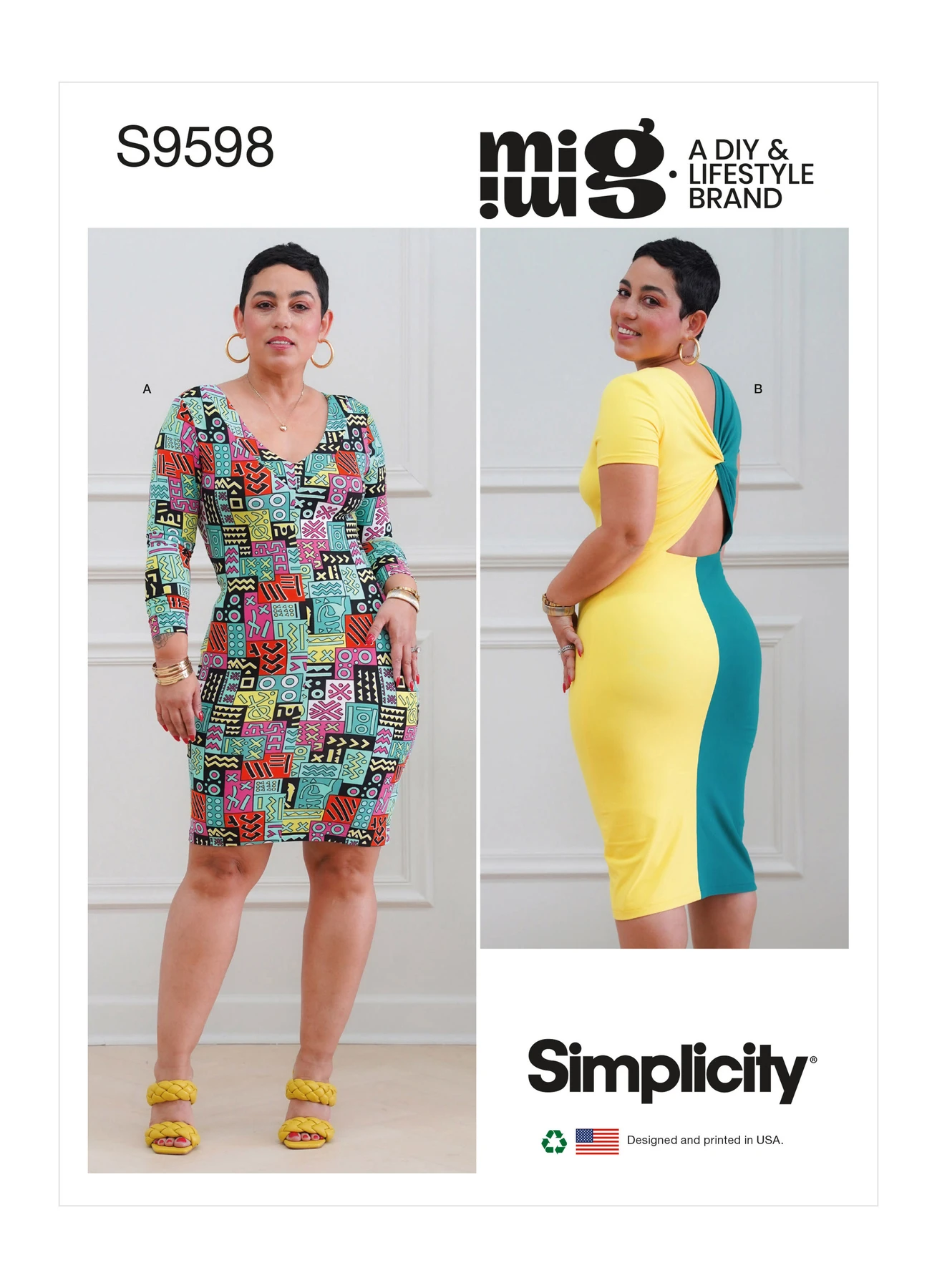 Simplicity Sewing Pattern Misses' Knit Dresses by Mimi G (PDF) 1 Simplicity Sewing Pattern Misses' Knit Dresses by Mimi G (PDF)