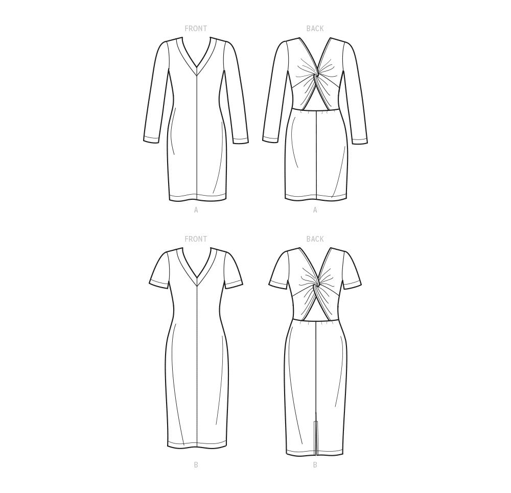 Simplicity Sewing Pattern Misses' Knit Dresses by Mimi G (PDF) 8 Simplicity Sewing Pattern Misses' Knit Dresses by Mimi G (PDF)
