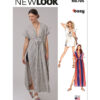 New Look Sewing Pattern Misses' Caftan in Two Lengths 19 New Look Sewing Pattern Misses' Caftan in Two Lengths