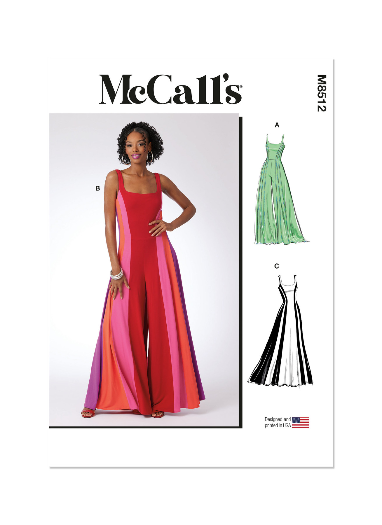 McCall's Sewing Pattern Misses' Knit Jumpsuits and Dress 1 McCall's Sewing Pattern Misses' Knit Jumpsuits and Dress