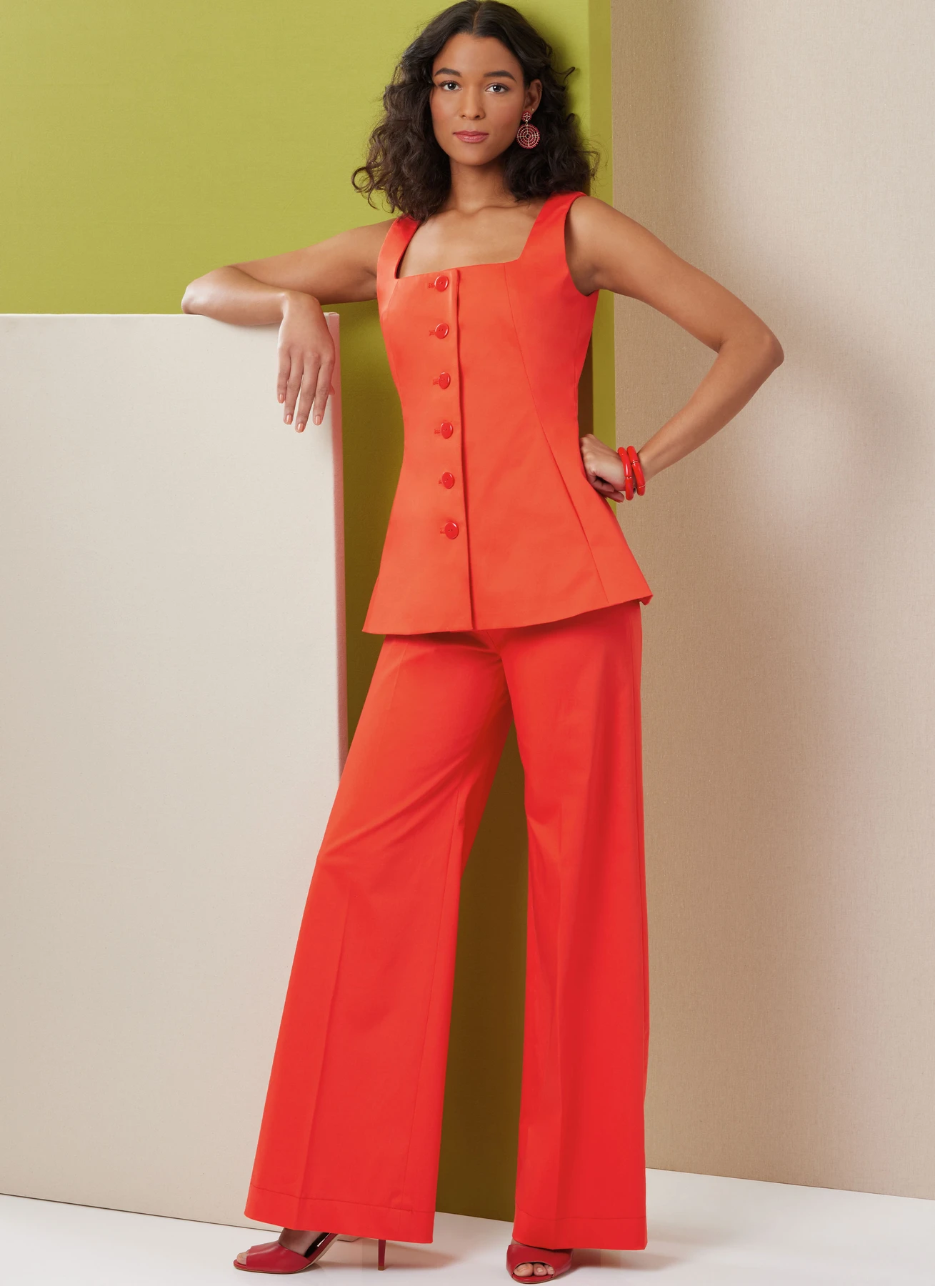 Butterick Sewing Pattern Misses' and Women's Top and Pants (PDF) 4 Butterick Sewing Pattern Misses' and Women's Top and Pants (PDF)