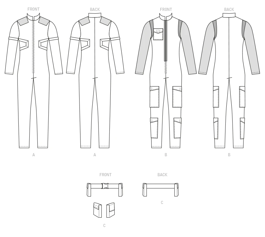 McCall's Sewing Pattern Unisex Costume (PDF) 7 McCall's Sewing Pattern Unisex Costume (PDF)
