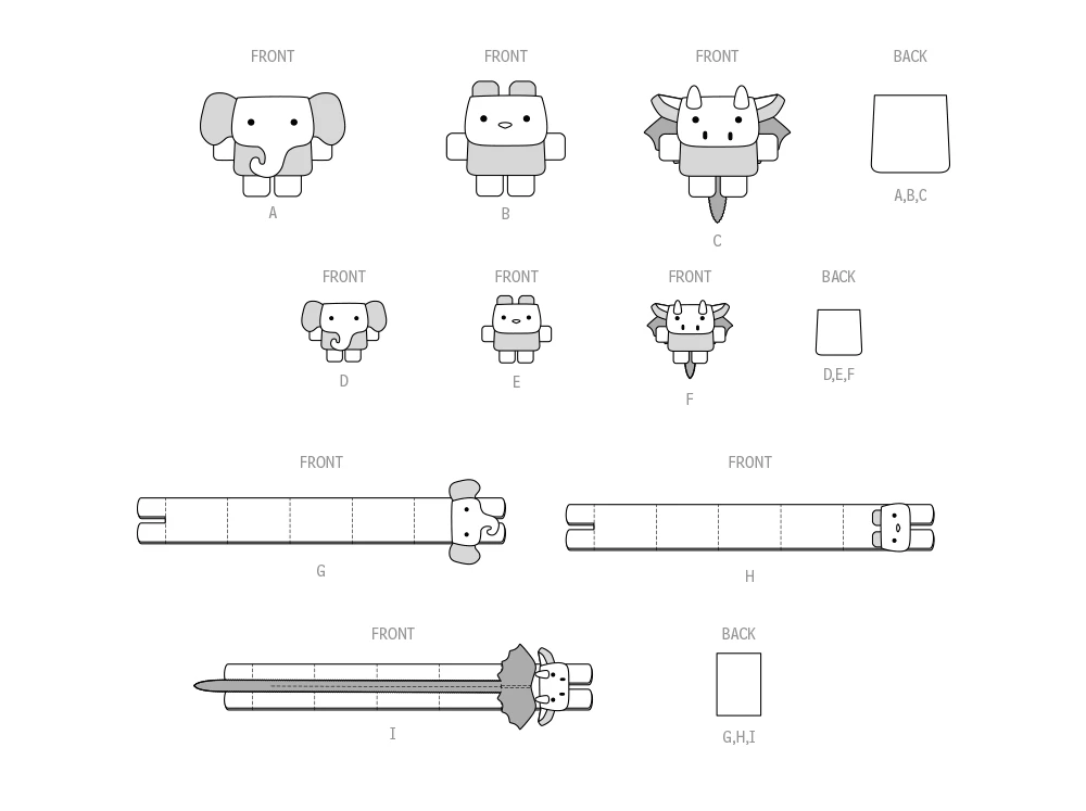 Simplicity Sewing Pattern Children's Warm or Cool Packs and Covers (PDF) 15 Simplicity Sewing Pattern Children's Warm or Cool Packs and Covers (PDF)