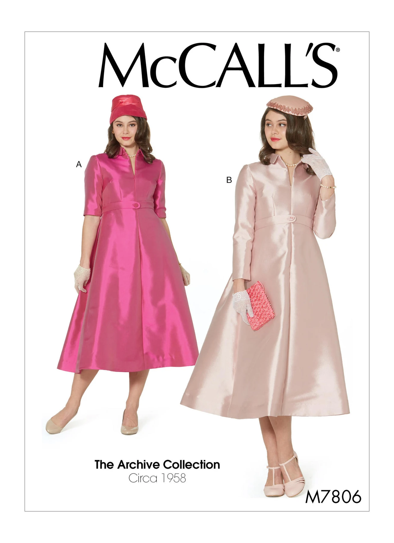 McCall's Sewing Pattern 1950s Misses' Dresses (PDF) 1 McCall's Sewing Pattern 1950s Misses' Dresses (PDF)