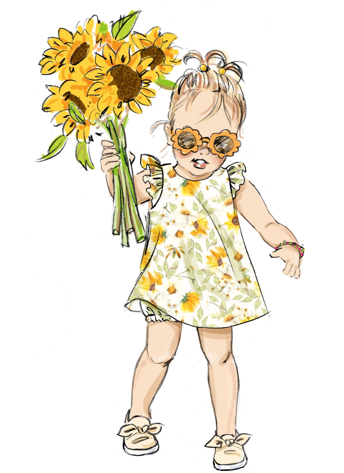 Butterick Sewing Pattern Toddlers' Dresses and Panties (PDF) 3 Butterick Sewing Pattern Toddlers' Dresses and Panties (PDF)