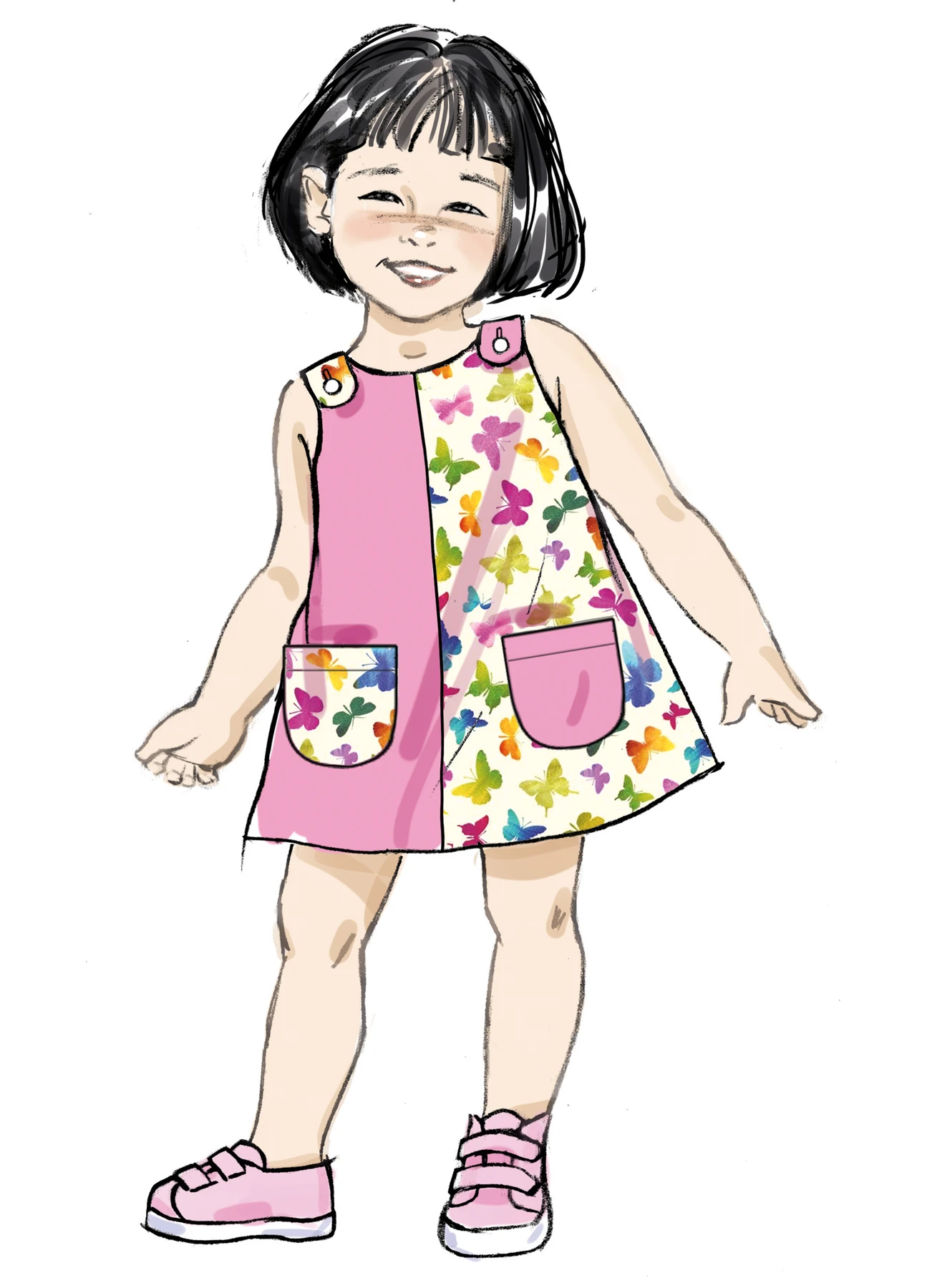 Butterick Sewing Pattern Toddlers' Dresses and Panties (PDF) 4 Butterick Sewing Pattern Toddlers' Dresses and Panties (PDF)
