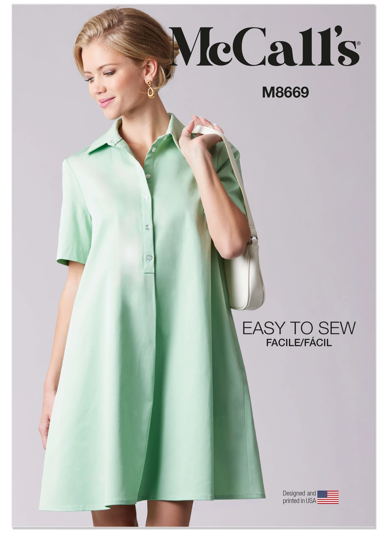 McCall's Sewing Pattern Misses' Swing Dress (PDF) 1 McCall's Sewing Pattern Misses' Swing Dress (PDF)