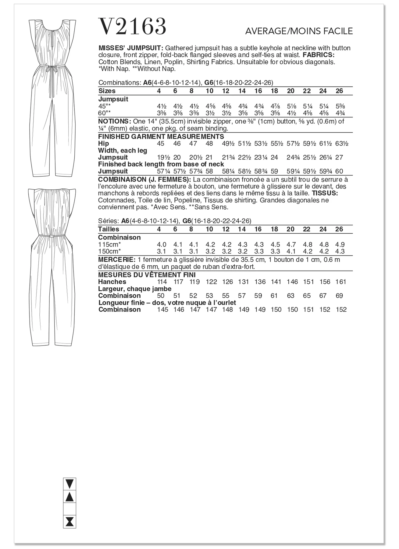 Vogue Patterns Misses' Jumpsuit by Rachel Comey (PDF) 6 Vogue Patterns Misses' Jumpsuit by Rachel Comey (PDF)