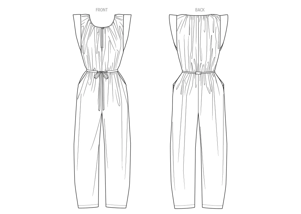 Vogue Patterns Misses' Jumpsuit by Rachel Comey (PDF) 7 Vogue Patterns Misses' Jumpsuit by Rachel Comey (PDF)