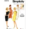 Simplicity Sewing Pattern 1960s Misses' Dress in Two Lengths 17 Simplicity Sewing Pattern 1960s Misses' Dress in Two Lengths