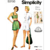 Simplicity Sewing Pattern 1940s Misses' Jacket, Bra and Shorts (PDF) 22 Simplicity Sewing Pattern 1940s Misses' Jacket, Bra and Shorts (PDF)