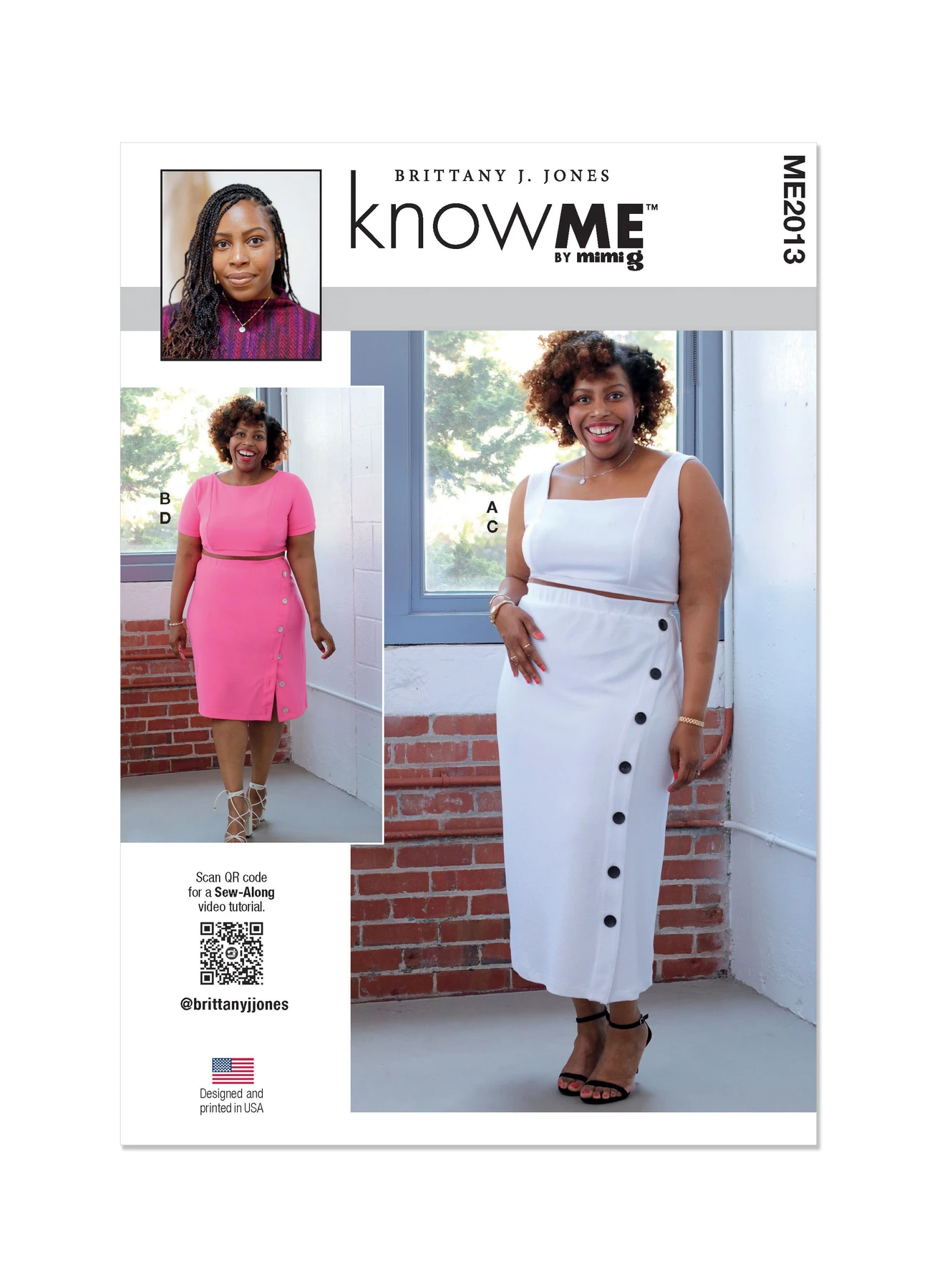 Know Me Sewing Pattern Misses' and Women's Knit Tops and Skirts by Brittany J. Jones (PDF) 1 Know Me Sewing Pattern Misses' and Women's Knit Tops and Skirts by Brittany J. Jones (PDF)